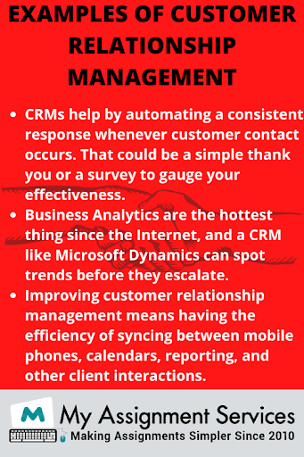 examples of customer relationship management