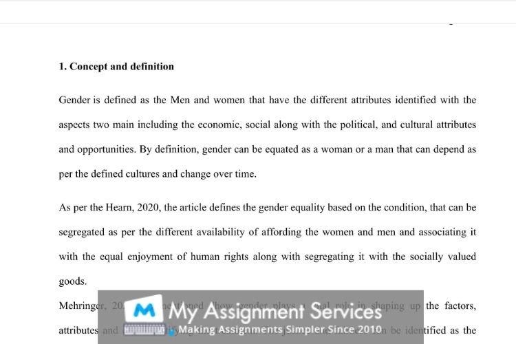 Gender and Sexuality assignment