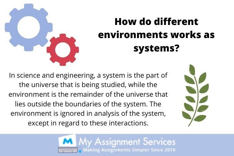 Environmental Systems Engineering assignment help