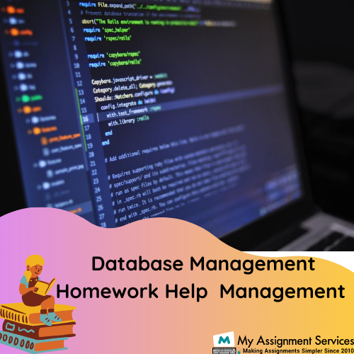 database management homework help