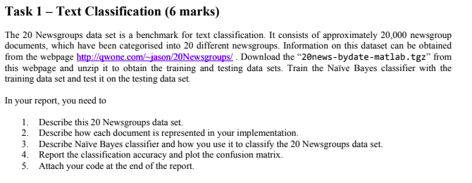 TEXT CLASSIFICATION