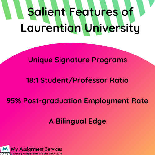 Online Laurentian University Assignment Help