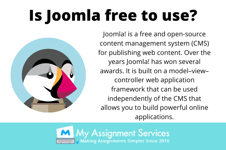 joomla assignment writing service