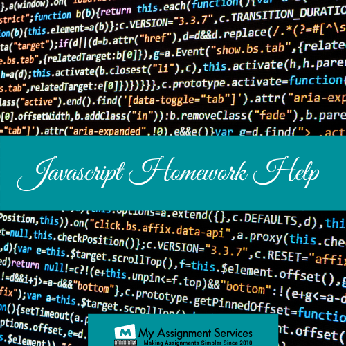 JavaScript homework help