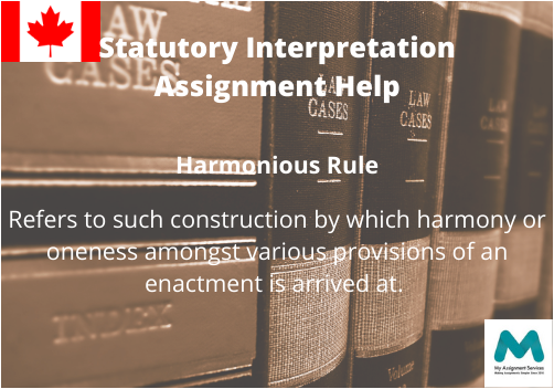 Statutory Interpretation Assignment Help