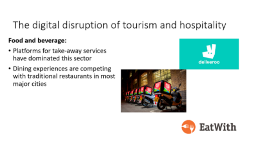 Digital disruption of tourism and hospitality