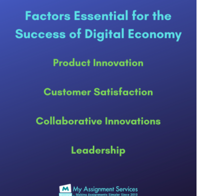 Factors Essential For Sucess of Digital Economy
