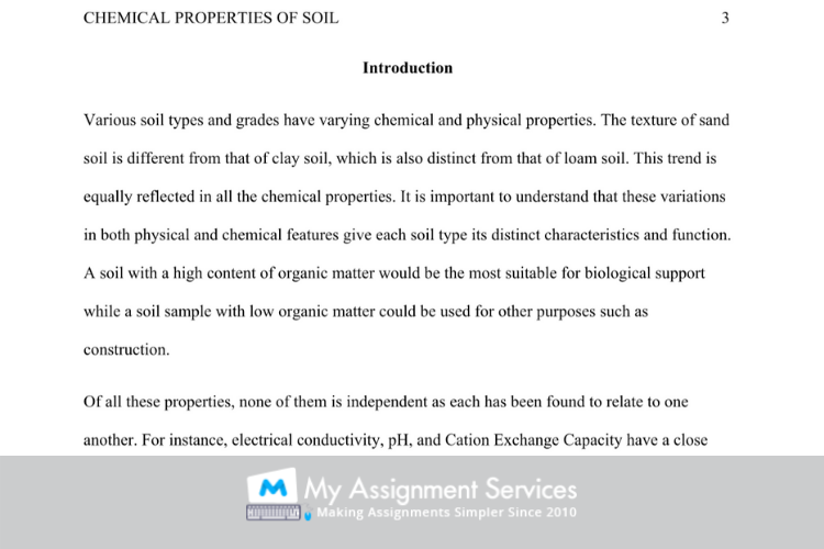Plants and soil science assignment sample