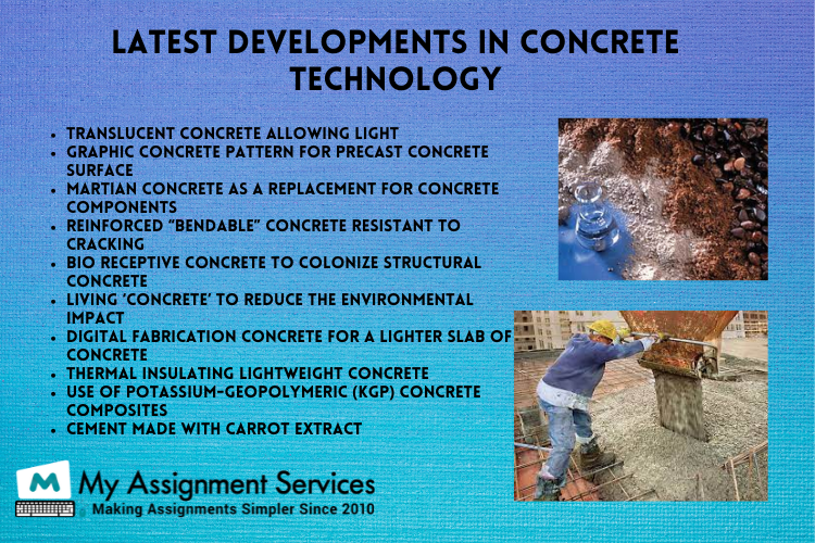 concrete technology thesis topic