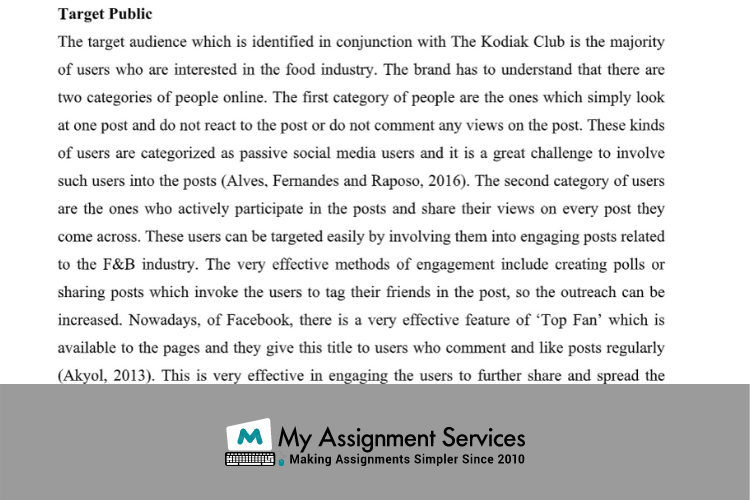 Online Social Media Marketing assignment sample