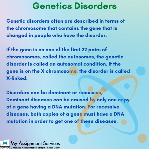 Genetics Assignment Help Online