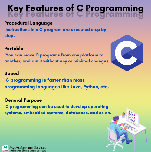 Key Features of C programming